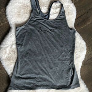 Nike Dri-Fit Tank Top Grey Size Large